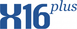 X16plus system logo